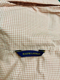 The Caba RL POLO Shirt Regular fit Gingham Checkd Formal Shirt - L-40