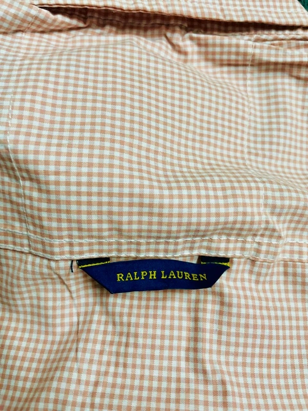 The Caba RL POLO Shirt Regular fit Gingham Checkd Formal Shirt - XL-42