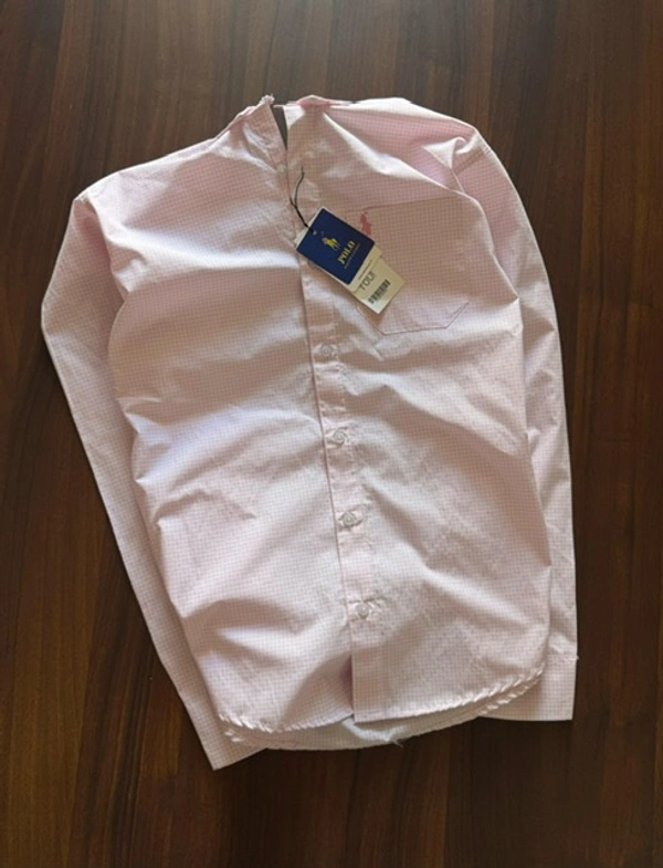 The Caba RL POLO Shirt Regular fit Gingham Checkd Formal Shirt - XL-42