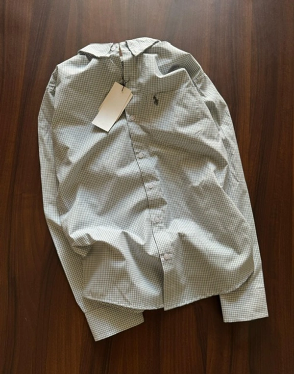 The Caba RL POLO Shirt Regular fit Gingham Checkd Formal Shirt - L-40