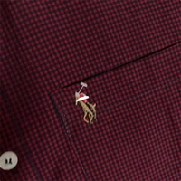 The Caba RL POLO Shirt Regular fit Marron Checkd Formal Shirt - XXL-44