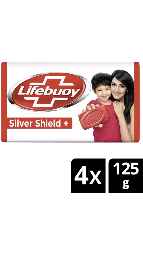 Lifebuoy Soaps 100% stronger  Germ Protection (Pack Of 4) - 4×125g