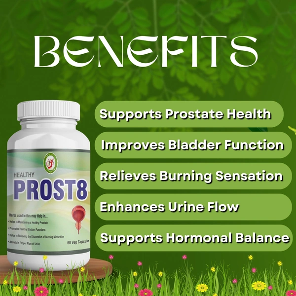 Only Ayurved's Prost 8 Prostate fit Cap