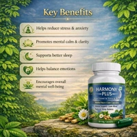 Only Ayurved's Harmony PLUS - 60 Cap