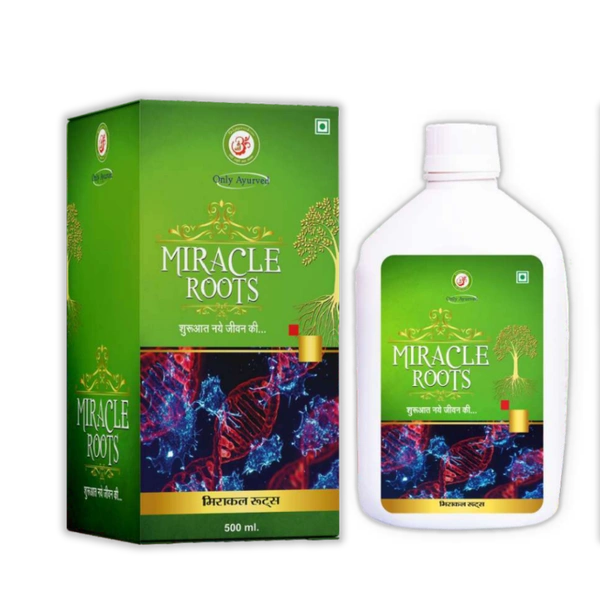 Only Ayurved's Miracle Roots - 500 ml, Natural