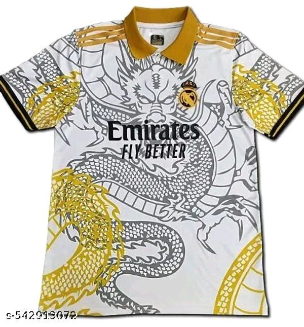 "Stand out with the iconic Real Madrid Dragon jersey—bold design, legendary style, and premium comfort. A fan-favorite piece that blends power and tradition. Perfect for collectors and die-hard Madridistas. COD & delivery across India!"