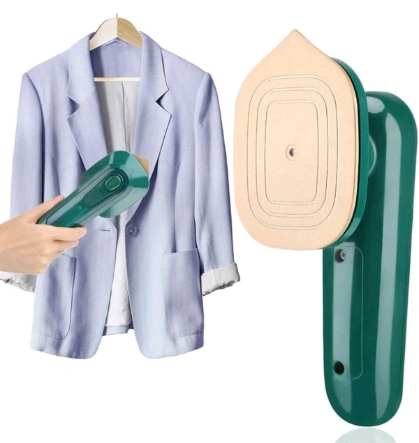 Mini Portable Handheld Steam Iron | Compact Travel Garment Steamer | Foldable, Lightweight | Suitable for Clothes, Curtains, Fabrics (Multi-Color)