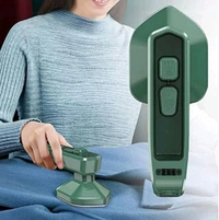 Mini Portable Handheld Steam Iron | Compact Travel Garment Steamer | Foldable, Lightweight | Suitable for Clothes, Curtains, Fabrics (Multi-Color)