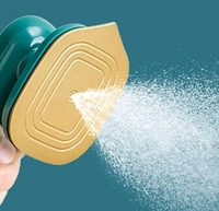 Mini Portable Handheld Steam Iron | Compact Travel Garment Steamer | Foldable, Lightweight | Suitable for Clothes, Curtains, Fabrics (Multi-Color)