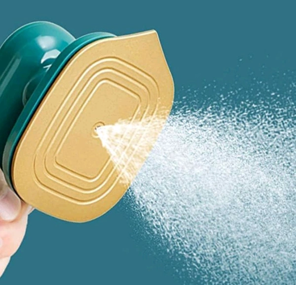 Mini Portable Handheld Steam Iron | Compact Travel Garment Steamer | Foldable, Lightweight | Suitable for Clothes, Curtains, Fabrics (Multi-Color)