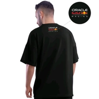 Selvy ™ Red Bull Special Unisex Motorsport Oversized T-Shirt - Black, M