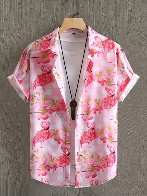 Laycra Men New Trending Shirt. - XXL