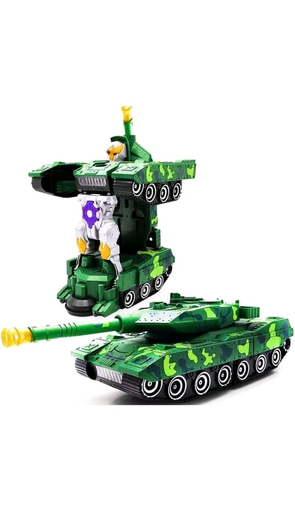 Tank Robot Smart Toy – Lights & Music ke Saath (Kids ke liye)