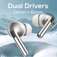 Primium White Gaming Earbuds,20hr Backup,Dual Speaker