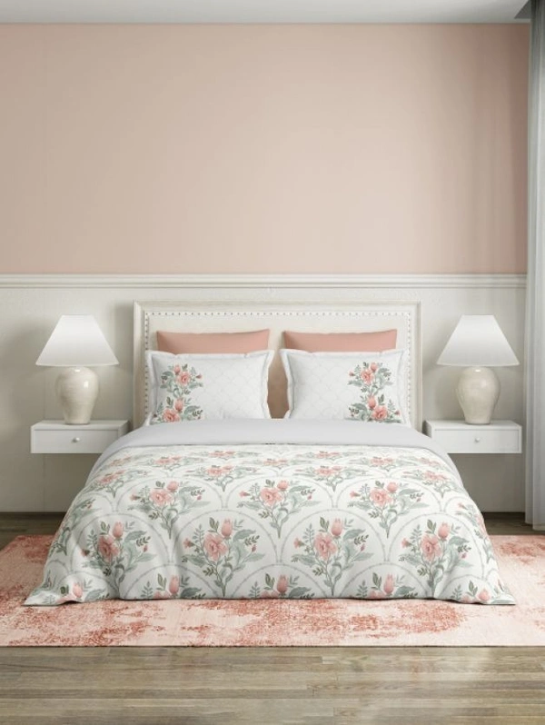 Ddecor King Size Cotton Bedsheets - 2.74 M X 2.74 M