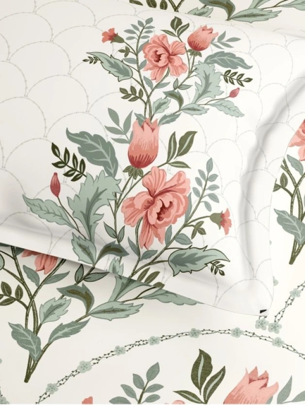 Ddecor King Size Cotton Bedsheets - 2.74 M X 2.74 M