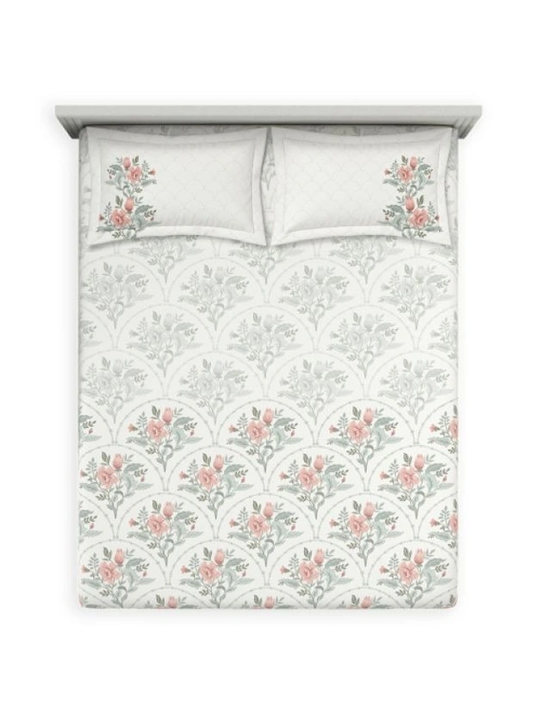 Ddecor King Size Cotton Bedsheets - 2.74 M X 2.74 M