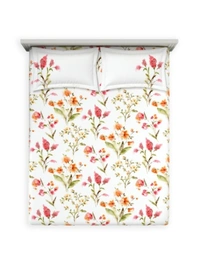 Ddecor King Size Cotton Bedsheets - 2.74 M X 2.74 M