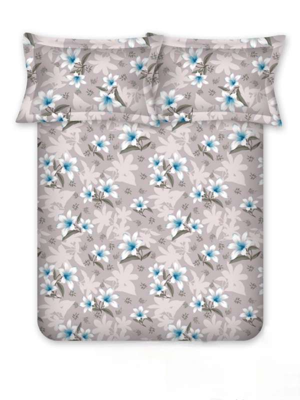 Bombay Dyeing Double bed Cotton Bedsheets - 2.24 M X 2.54 M