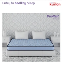 Kurlon DuoRest Premium Mattress 6 Inch / 8 Inch Kurlon Bonded Memory Foam Mattresses In Ahmedabad Call 9624407991 - 78 X 72, 6 Inch Thickness