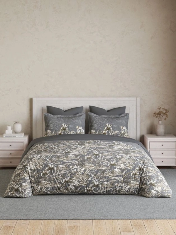 Ddecor Super King Size Bedsheet 10 Feet x 10 Feet With 2 Pillow Covers Cotton Bed Sheet - 3.00 M X 3.00 M - 3.00 M X 3.00 M