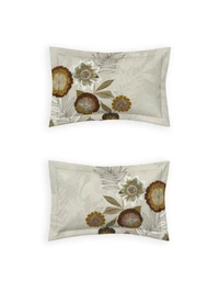 Ddecor Bedsheet King Size Bedsheet Digital Print Floral Bedsheet 2.74 Meter X 2.74 Meter With 2 Pillow Cover - 2.74 M X 2.74 M