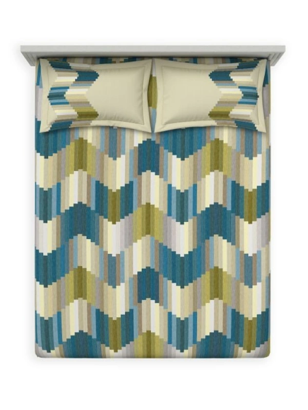 Ddecor King Size Cotton Bedsheets - 2.74 M X 2.74 M