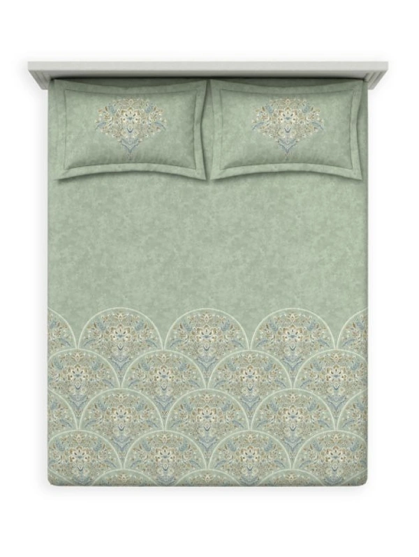 Ddecor King Size Cotton Bedsheets - 2.74 M X 2.74 M