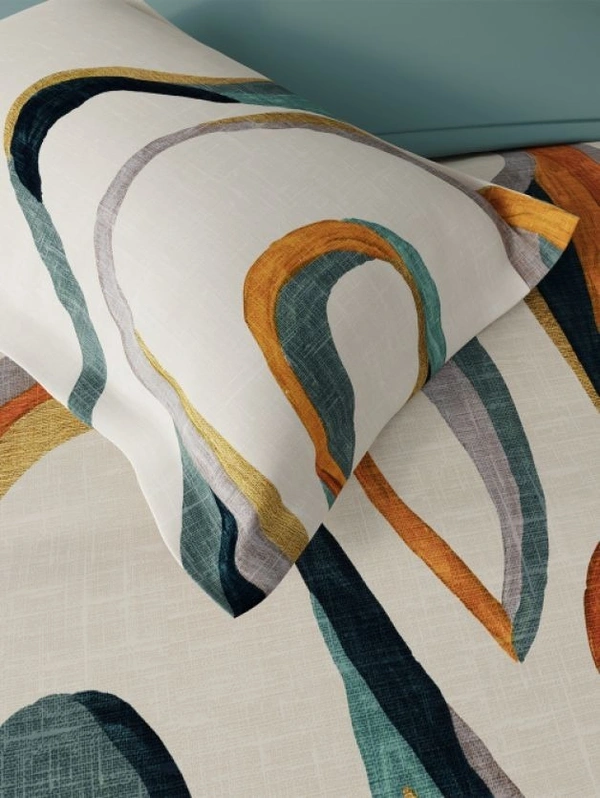 Ddecor King Size Cotton Bedsheets - 2.74 M X 2.74 M