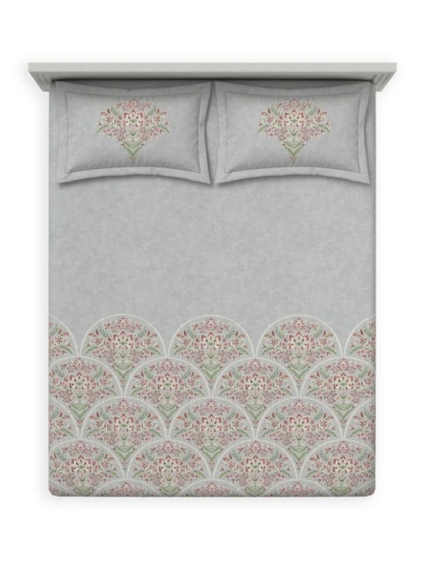 Ddecor King Size Cotton Bedsheets - 2.74 M X 2.74 M