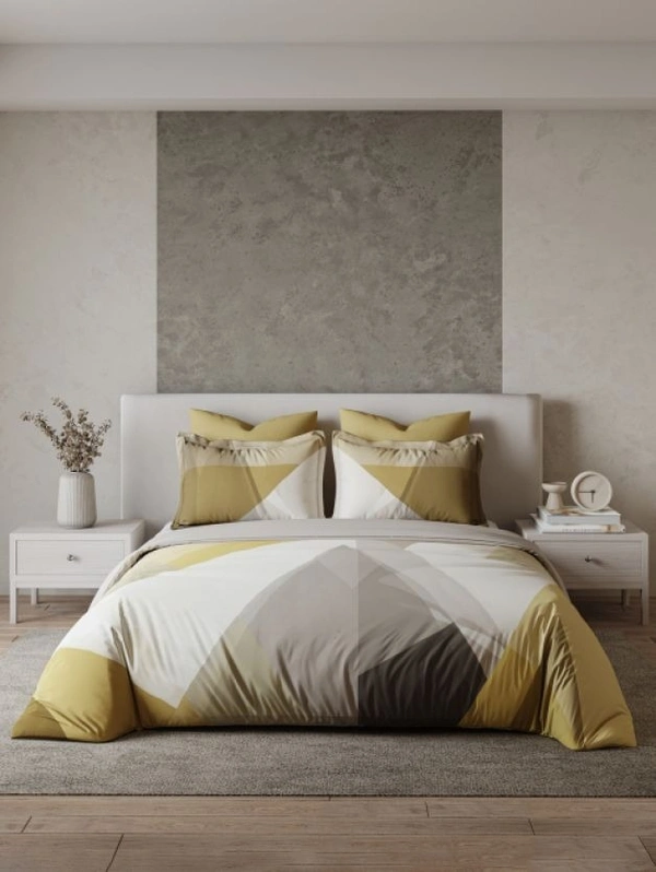 Ddecor King Size Cotton Bedsheets with 4 Pillow covers - 2.74 M X 2.74 M