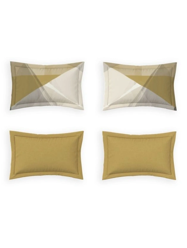 Ddecor King Size Cotton Bedsheets with 4 Pillow covers - 2.74 M X 2.74 M