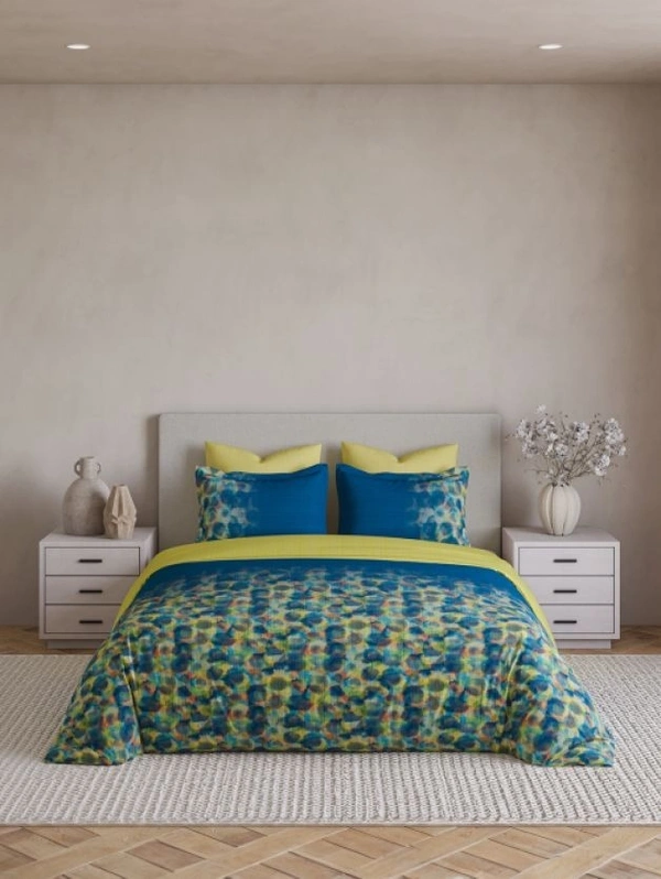 Ddecor King Size Cotton Bedsheets - 2.74 M X 2.74 M