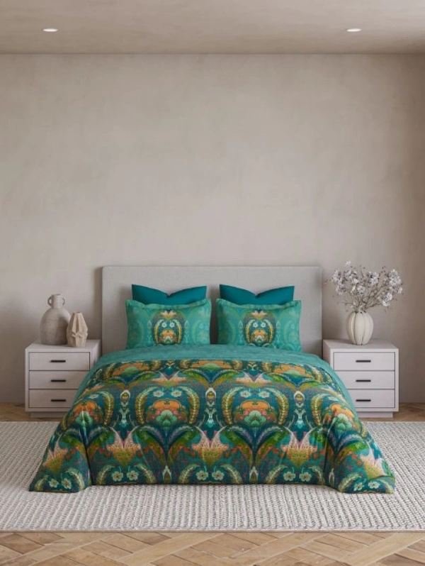 Ddecor King Size Cotton Bedsheets - 2.74 M X 2.74 M