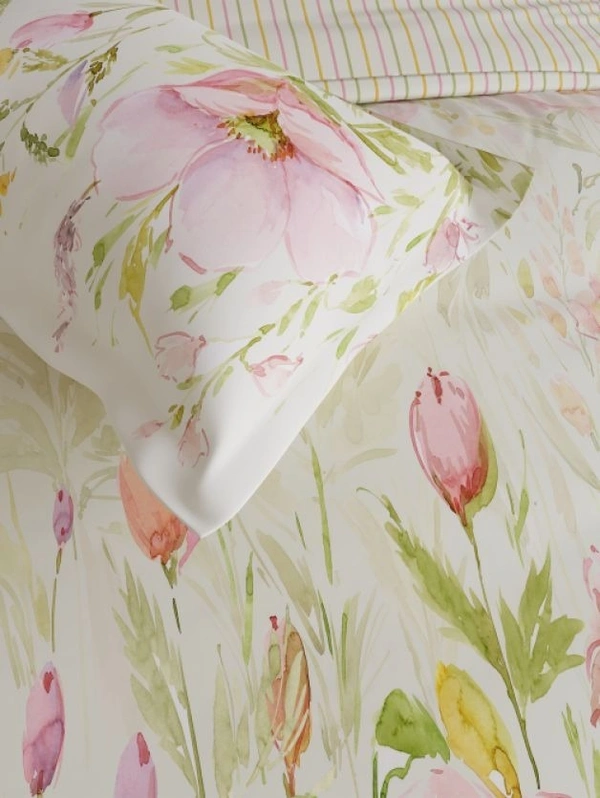 Ddecor King Size Cotton Bedsheets - 2.74 M X 2.74 M