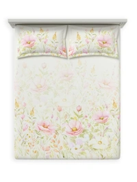 Ddecor King Size Cotton Bedsheets - 2.74 M X 2.74 M