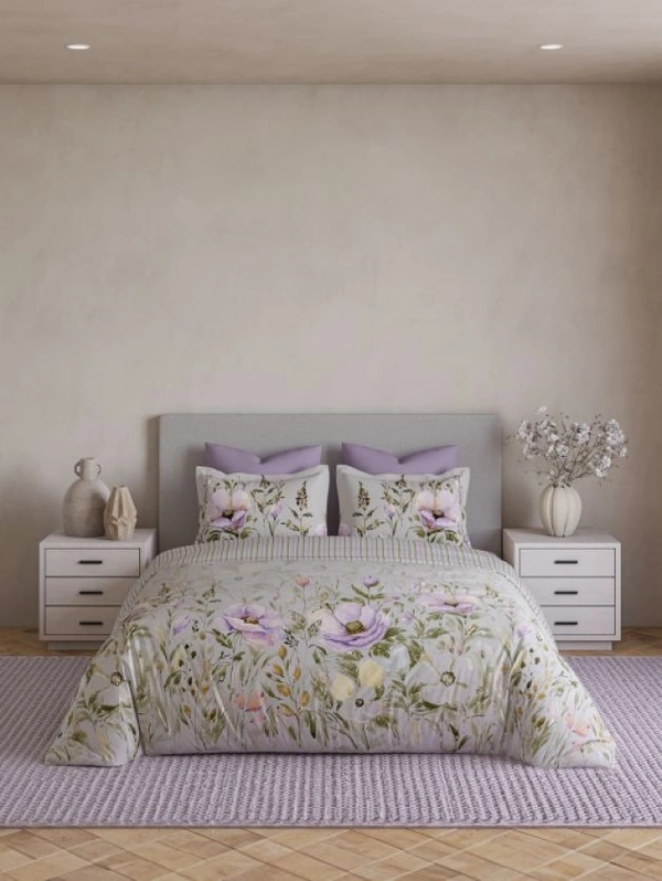 Ddecor King Size Cotton Bedsheets - 2.74 M X 2.74 M