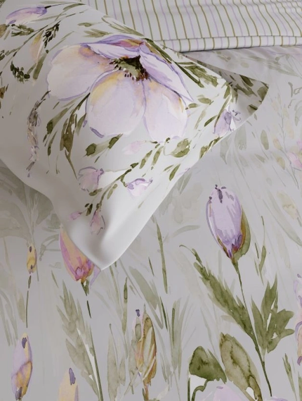 Ddecor King Size Cotton Bedsheets - 2.74 M X 2.74 M