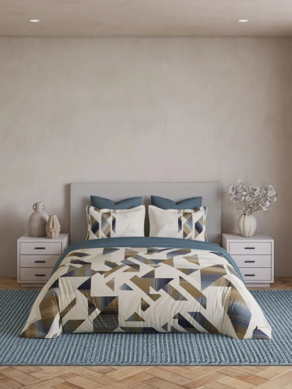 Ddecor King Size Cotton Bedsheets - 2.74 M X 2.74 M