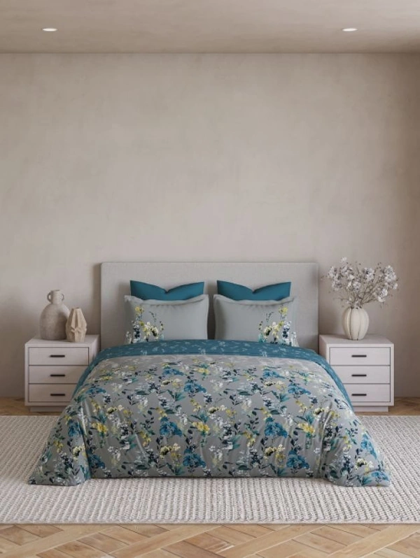 Ddecor King Size Cotton Bedsheets - 2.74 M X 2.74 M