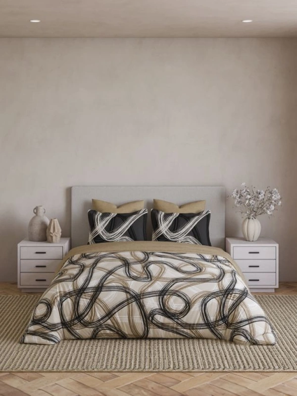 Ddecor King Size Cotton Bedsheets - 2.74 M X 2.74 M