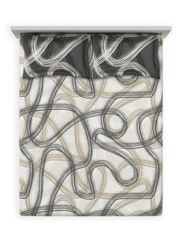 Ddecor King Size Cotton Bedsheets - 2.74 M X 2.74 M