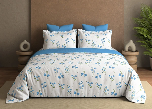 Super King Size Bedsheet 3 X 3 Meter Bed Sheet With 2 Pillow Covers 400 Tc Heavy Premium Quality Smooth Bedsheet Shop Online - 3.00 M X 3.00 M