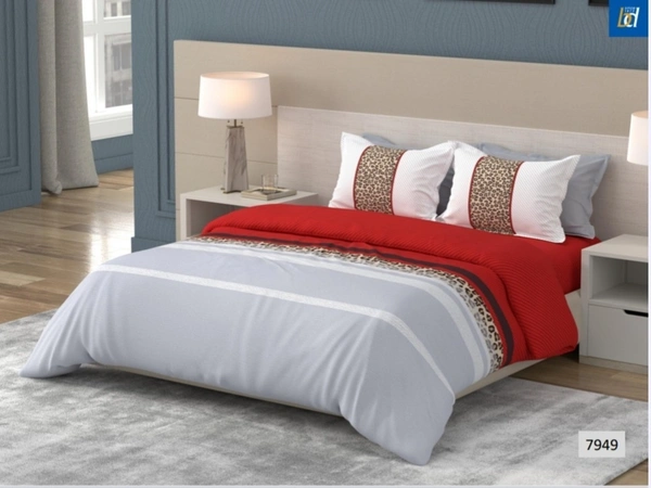 Bombay Dyeing King Size Bedsheet Cotton Bed Sheet 108 X 108 Inch Best Quality Bedsheet With 2 Pillow Covers