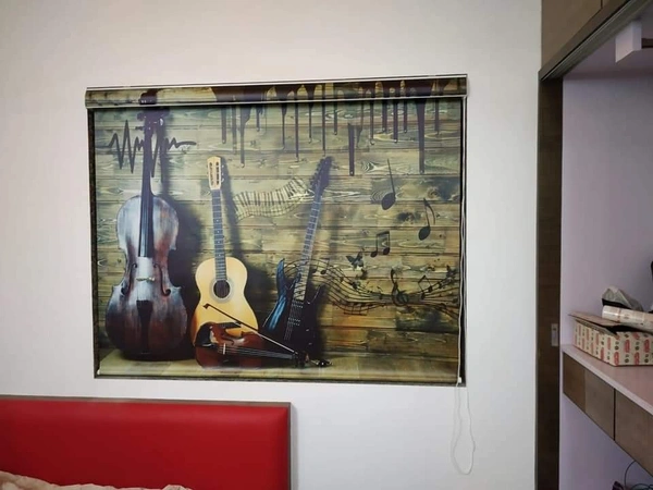 Roller Blinds In Ahmedabad India Window Curtains Shop - Digital Roller Blinds