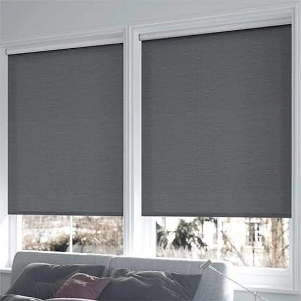 Roller Blinds In Ahmedabad India Window Curtains Shop - Plain Blackout