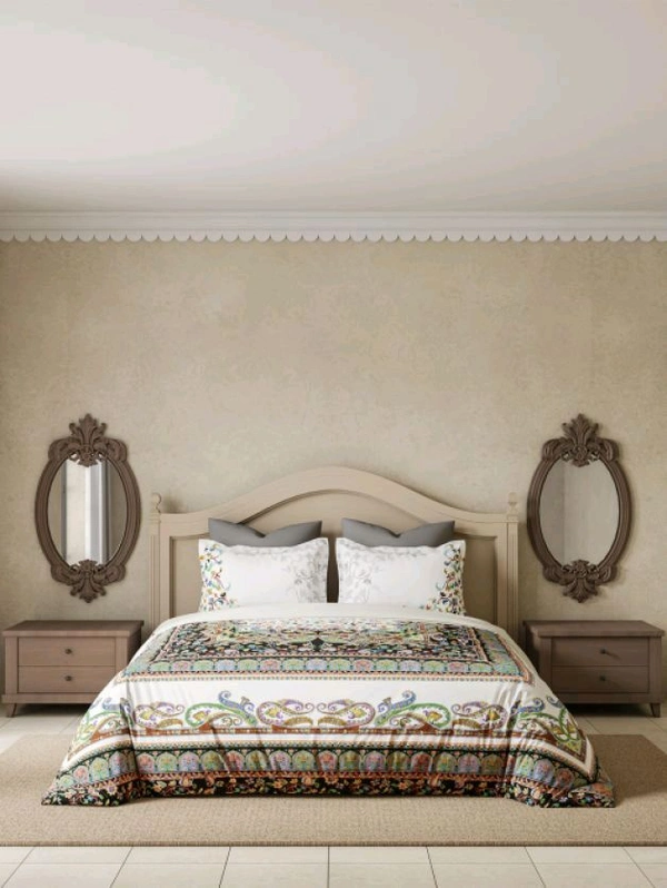 Ddecor King Size Bedsheet Double Pastel Dreams Bed Sheet