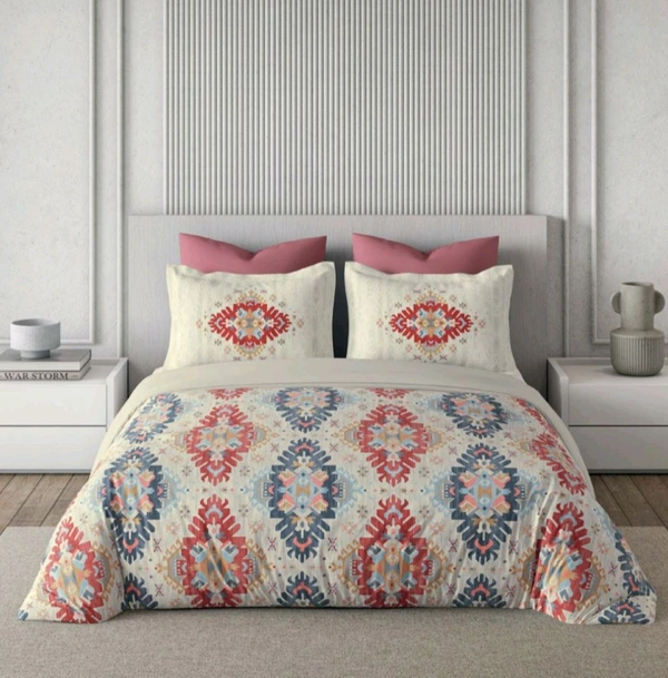 Ddecor King Size Bedsheet Double Bed Sheet - 2.74 M X 2.74 M