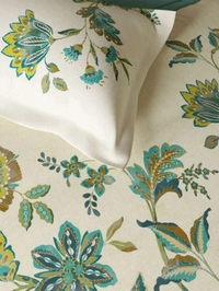 Ddecor King Size Bedsheet Double Ethnic Window Bed Sheet - 2.74 M X 2.74 M