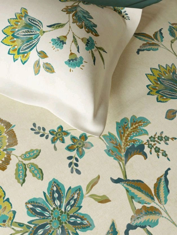 Ddecor King Size Bedsheet Double Ethnic Window Bed Sheet - 2.74 M X 2.74 M